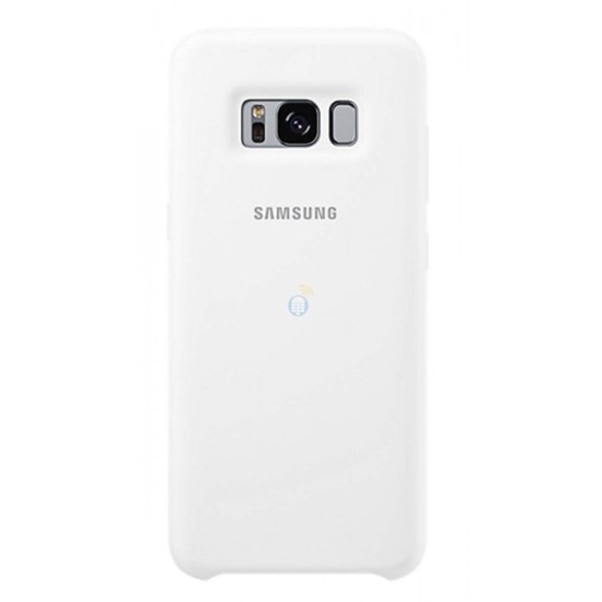 CAPA DE SILICONE DURO SAMSUNG GALAXY S8 PLUS WHITE